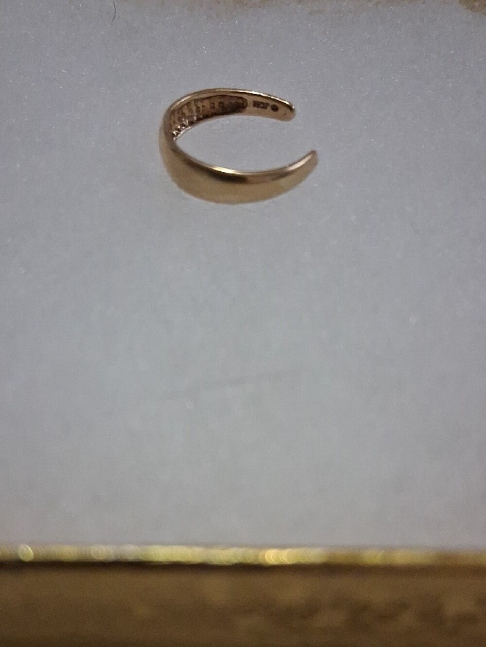 10k Solid Gold Ring View 2